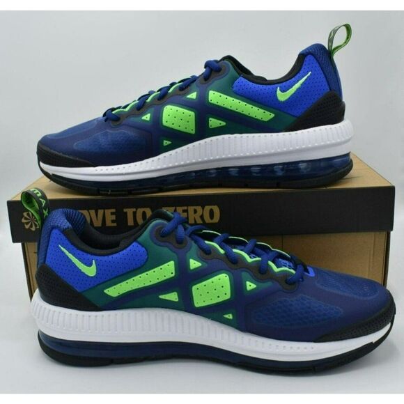 Nike Men Size 10.5 Air Max Genome Royal Blue Black Sneakers Shoes DC9410 400 main image 4